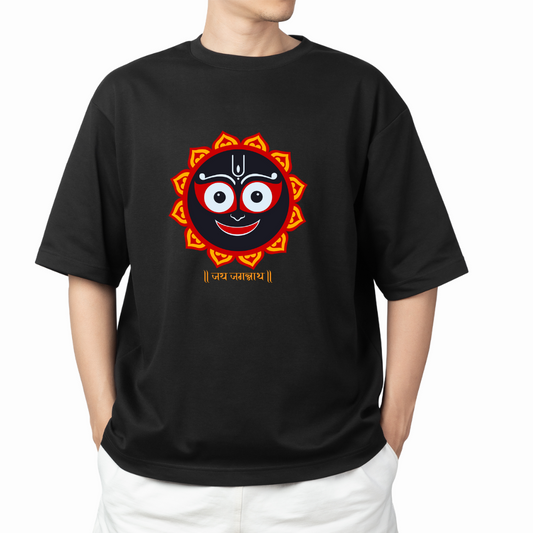 Black Spiritual Tee - Jai Jagannath