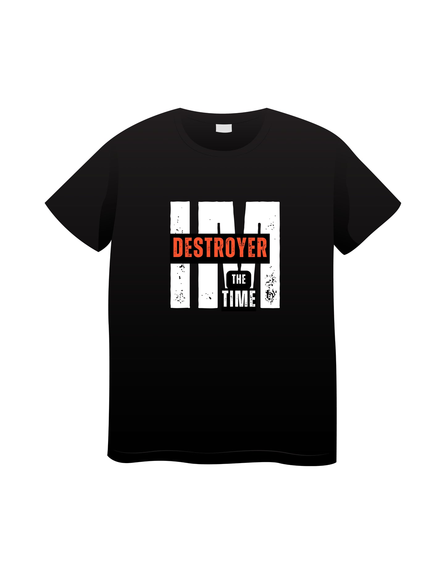 Black I M Destroyer I M The Time Premium T-shirt