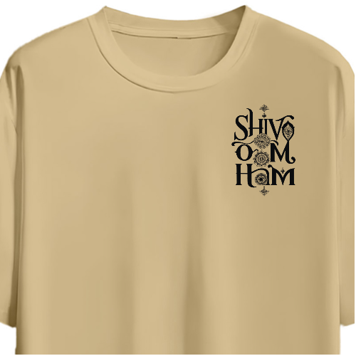 Shiv Om Ham Beige T-shirt